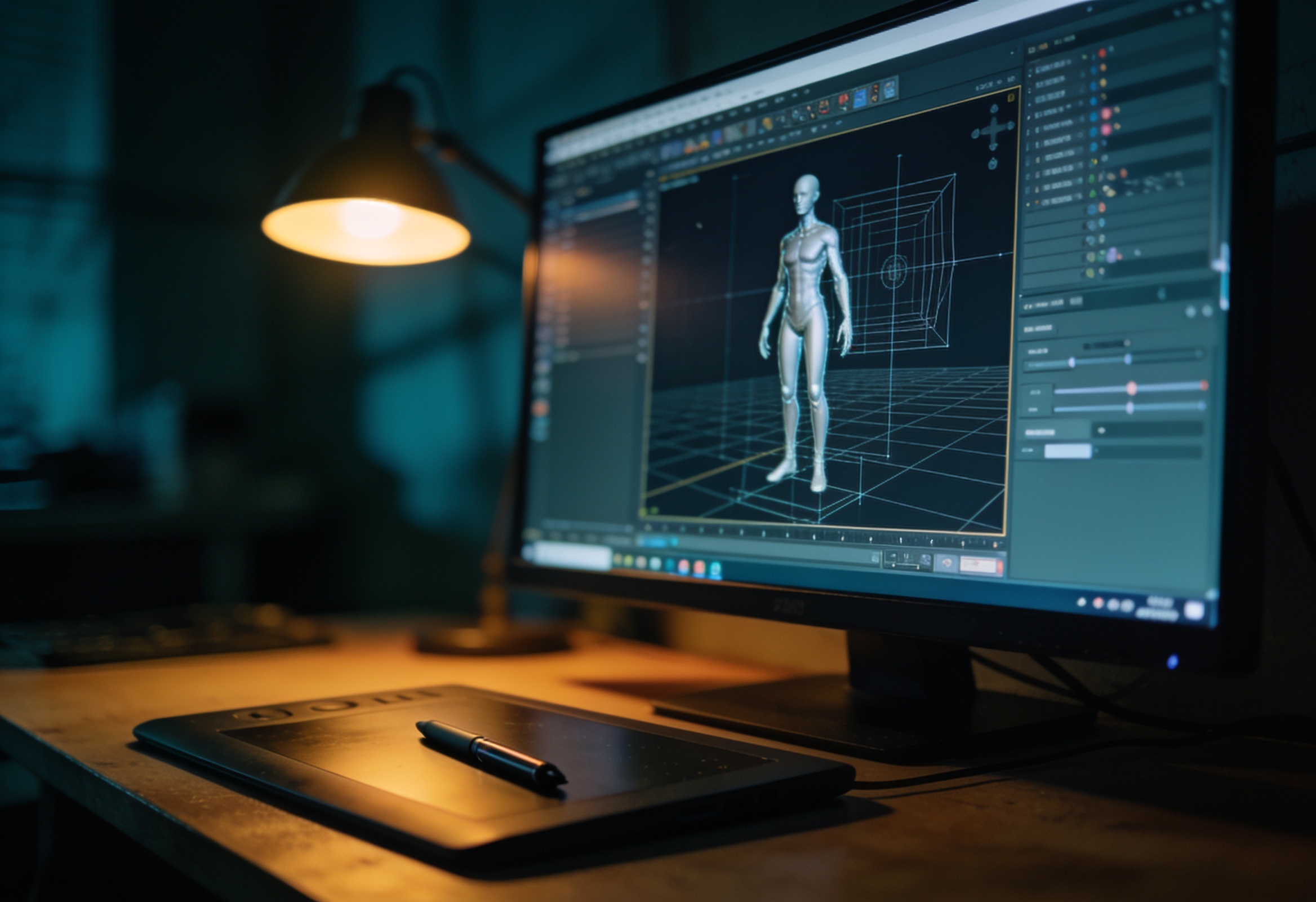 Animation and 3D studio at Screens
