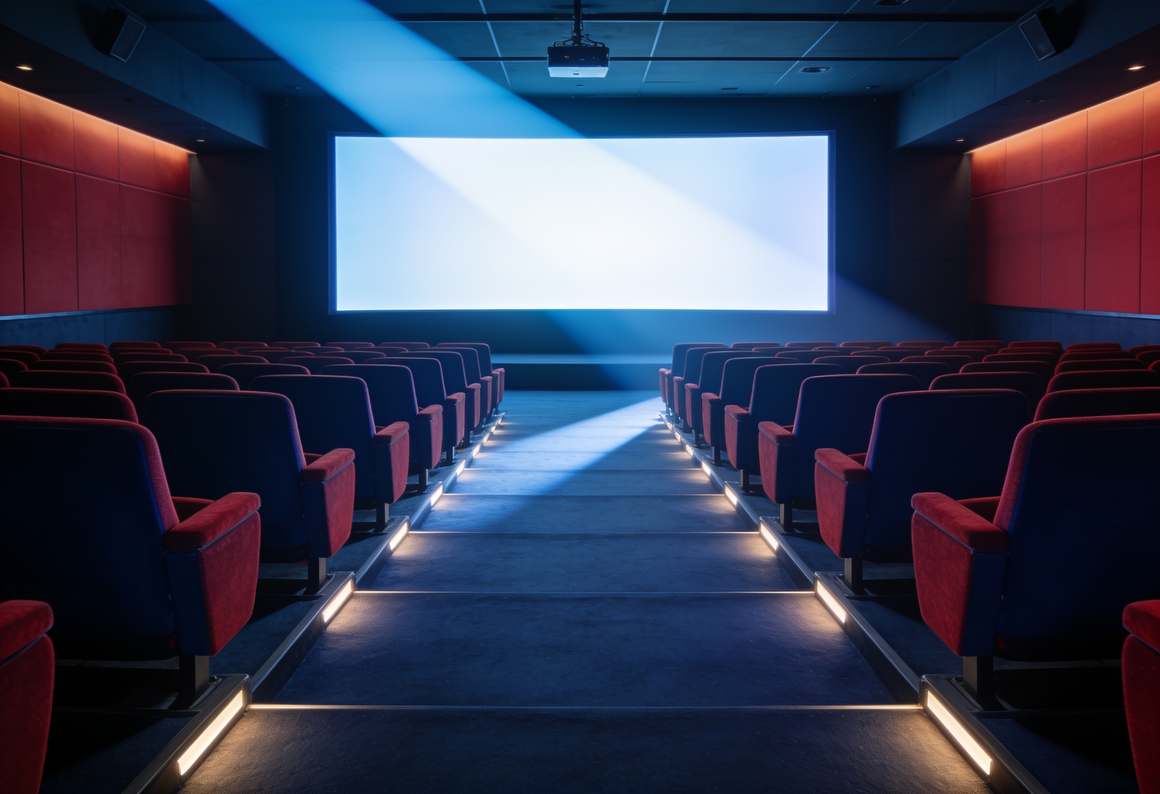 Cinema auditorium screen