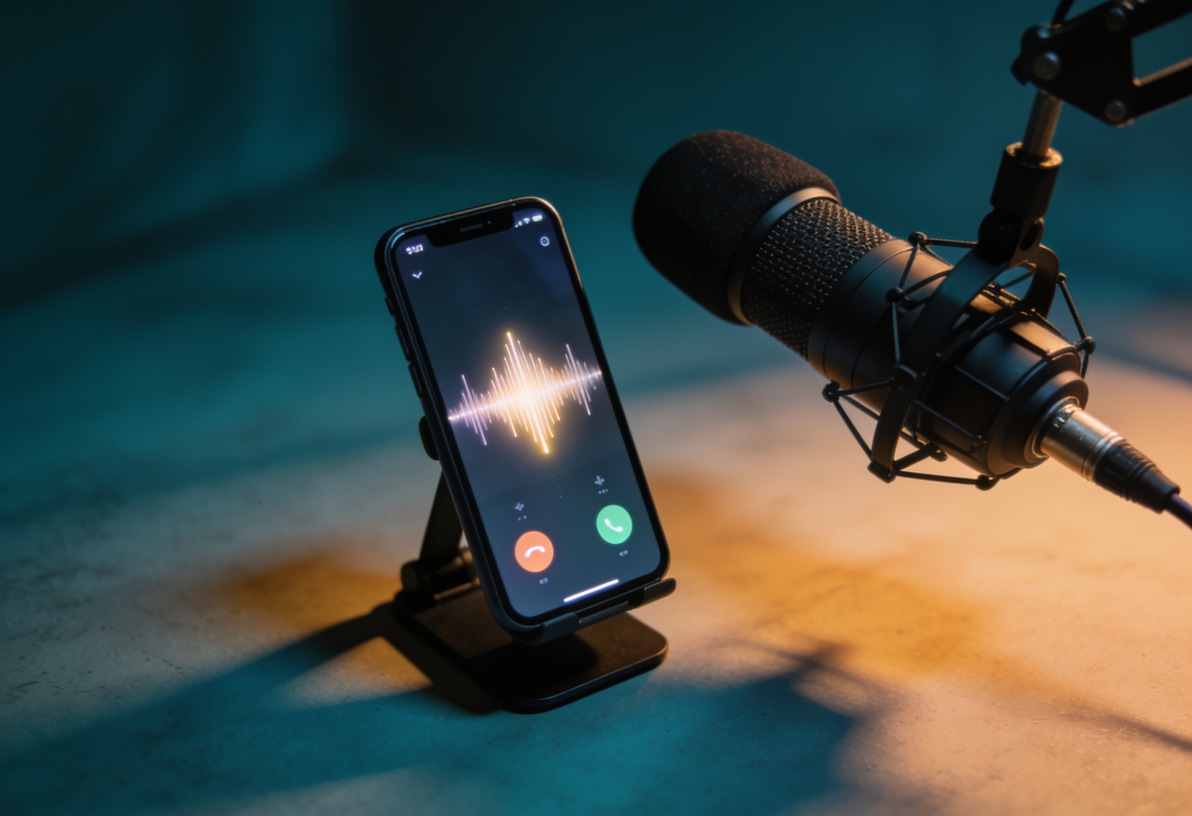 Telephone system and IVR voice-over recording at Screens