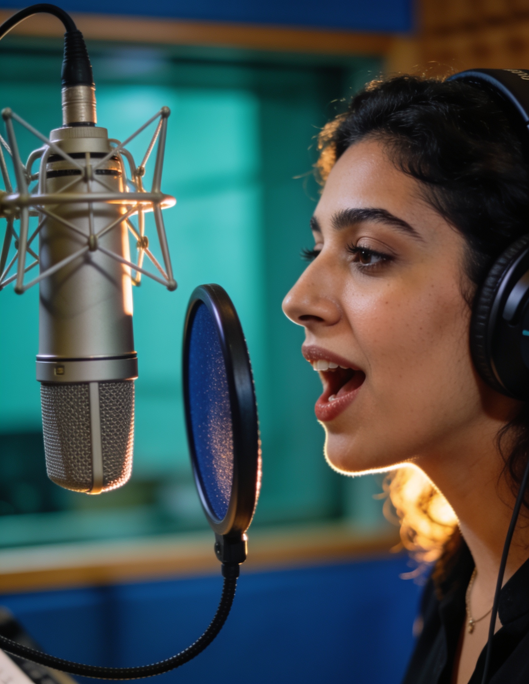Voice-over recording booth
